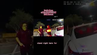 Funniest DUI arrest ever watch this what happened #bodycam #policepullover #speed #dui #arrest 