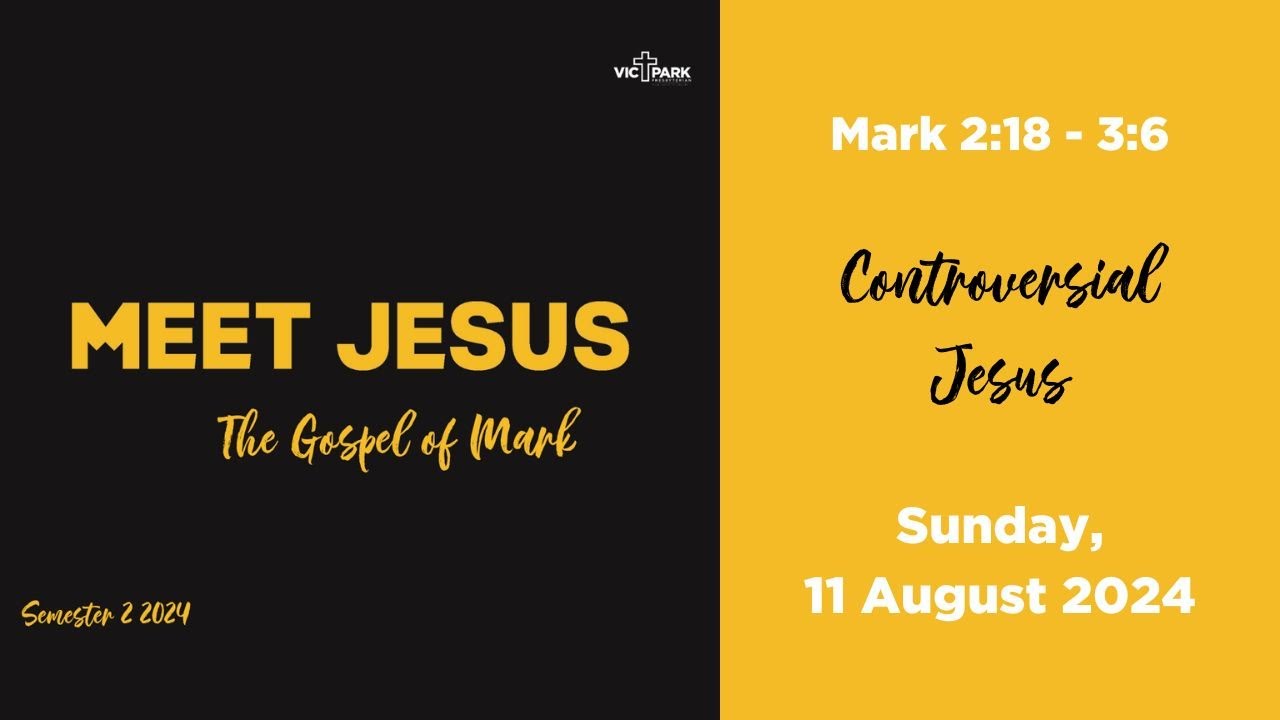 Mark 2:18-3:6 | Controversial Jesus | David Mitchell - YouTube