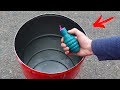 EXPERIMENT: XXL ROCKET FROM AN EMPTY BARREL