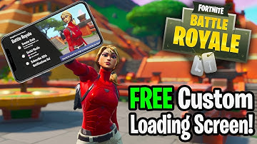 How to Make Custom Animated Fortnite Intro/Loading Screens (FREE TEMPLATE!)