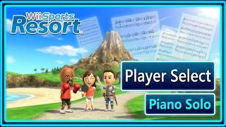 Player Select - Wii Sports Resort (Piano Solo) @EbacArranges