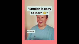 English is easy to learn #english #howtoimprovespokenenglishintamil #funny #comedy #vocabs #impro