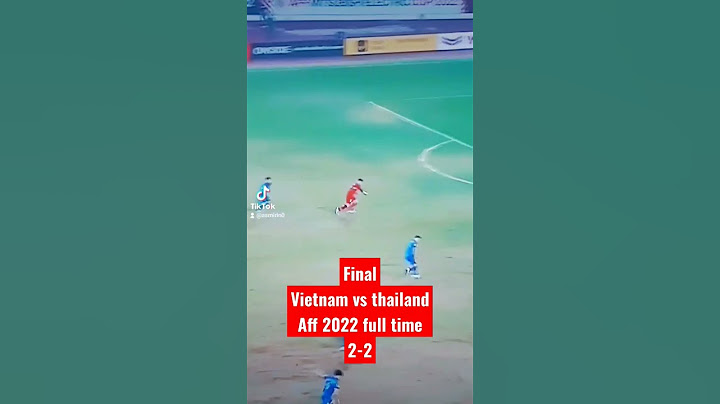 vietnam vs thailand final full time 2-2
