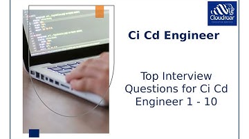 Top 10 Ci Cd Engineer Interview Questions and Answers For 2025 | Part 1