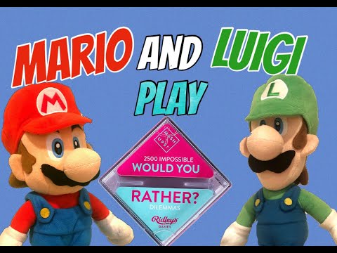 SuperMario134 - Mario and Luigi Play Would You Rather?