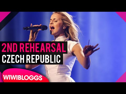 Second rehearsal: Gabriela Gunčiková "I Stand" (Czech Republic) | wiwibloggs