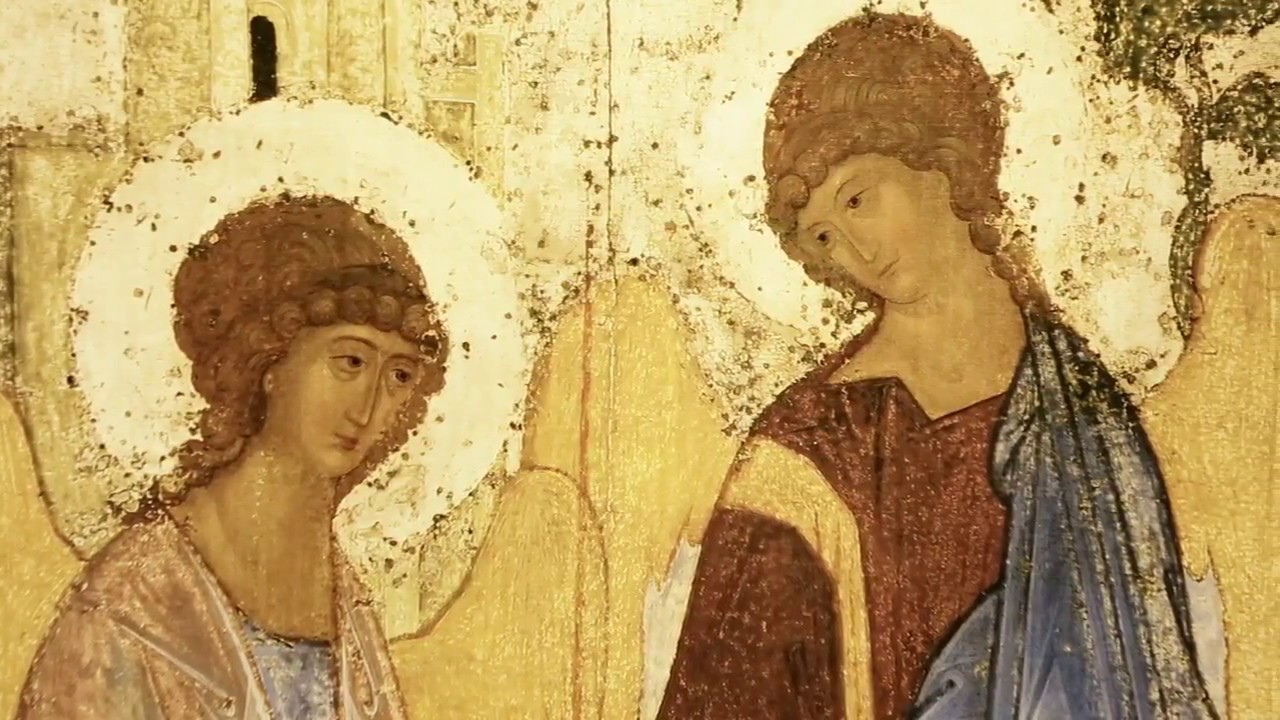 Рублев Троица Фото Высокого Качества