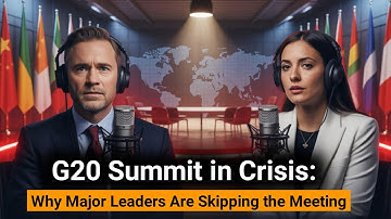 G20 Summit in Crisis: Why Major Leaders Are Skipping the Meeting | Learn English With Podcast