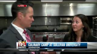 LEX18 Sunrise 1/17/2017 - Sullivan University Culinary Camp 1 of 3