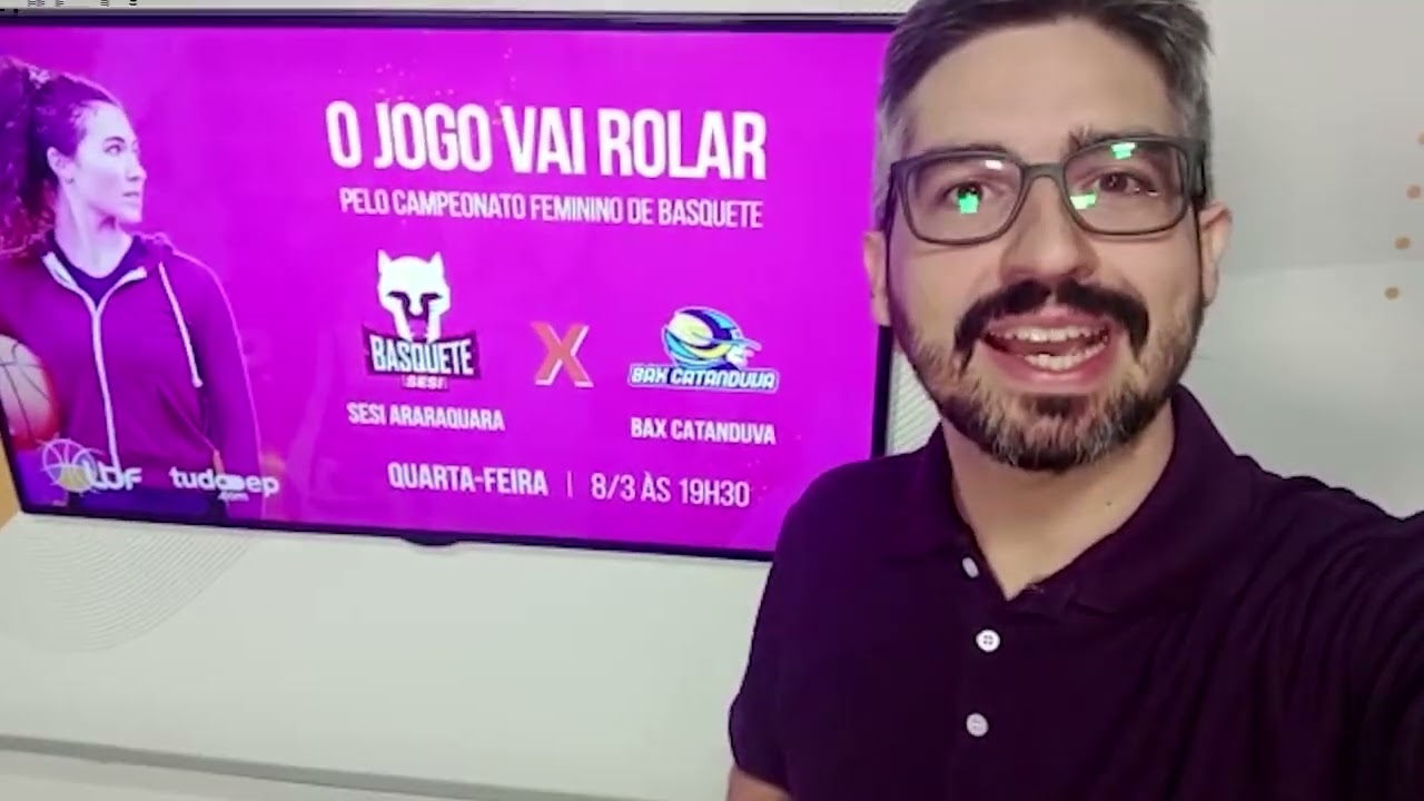 LBF AO VIVO: Tudo EP transmite jogo 2 entre Sesi Araraquara e