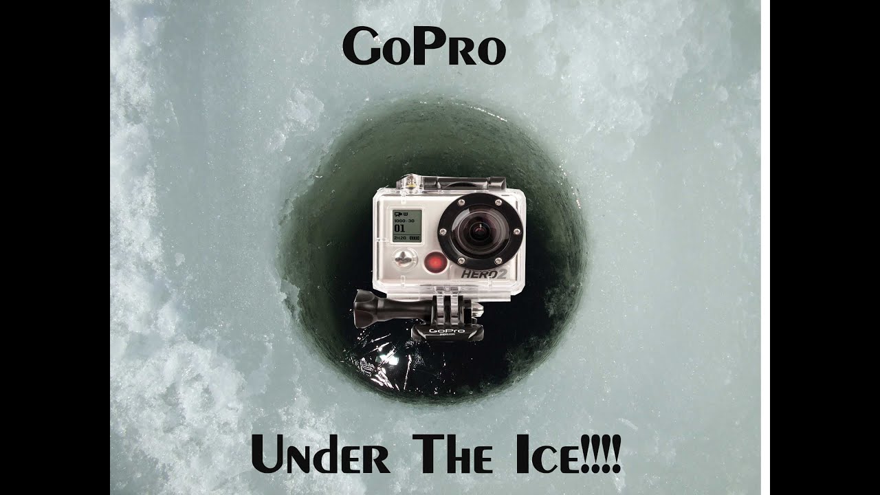 Gopro under the Ice fishing hole!!!