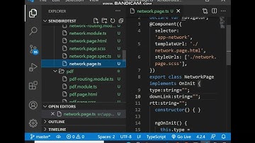 Getting network details(Network Type, Downlink Speed And Round-Trip Time) in ionic app.