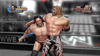 WWE ALL STARS: CM PUNK VS EDGE  #PS3 #WWE #GAMEPLAY