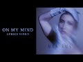 Miniature de la vidéo de la chanson On My Mind