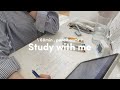 【 study with me 】 GWも一緒に勉強📚✏️60min / pencil asmr / no bgm