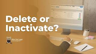 Deleting vs Making Contacts Inactive in Wise Owl | What's the Difference?