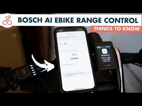 How to Use the Bosch AI eBike Range Control to Eliminate Range Anxiety