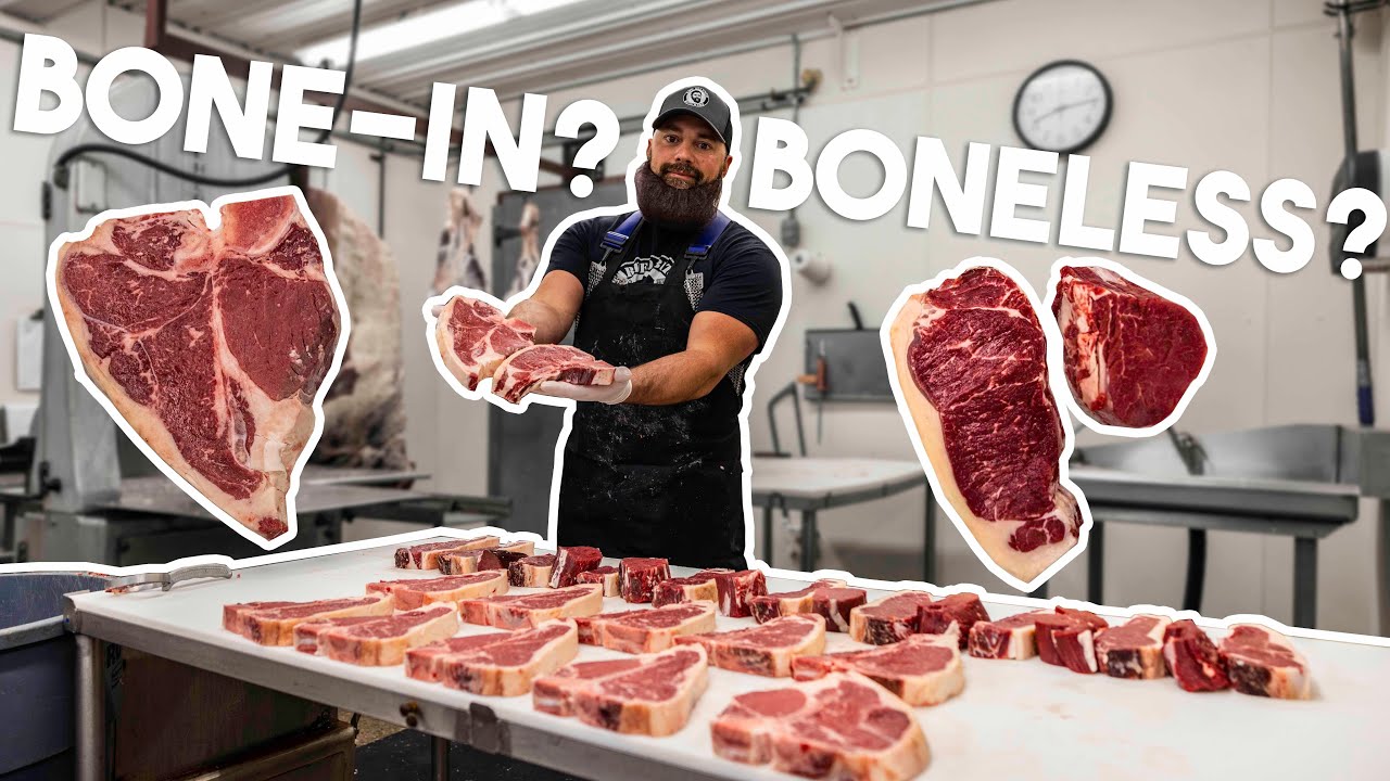 Bone in vs Boneless Steaks (How to be a Steak Expert) The Bearded Butchers