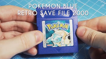 20 Year Old Save File! Pokemon Blue