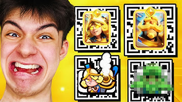 EVERY WORKING QR CODE REWARD GIFT! (UPDATED) - Clash Royale