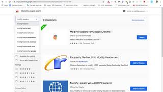 Modify headers, the http headers, in Google Chrome