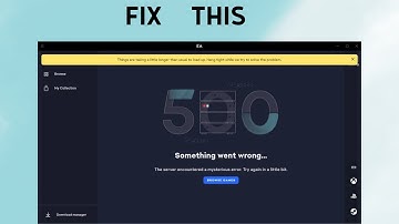How to Fix "Somethings wet wrong" in EA App