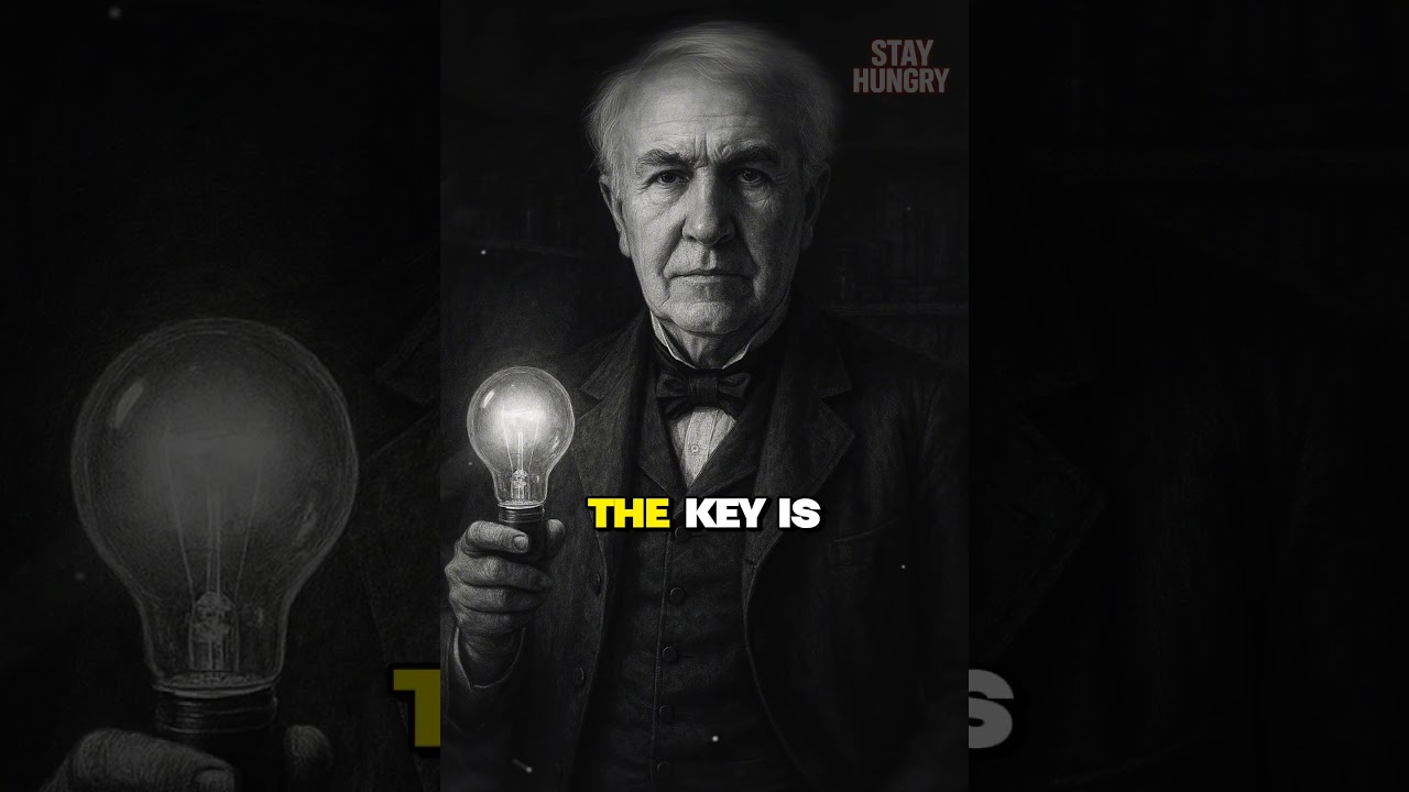 Thomas Edison — A Quote That Will Change Your View on Failure 