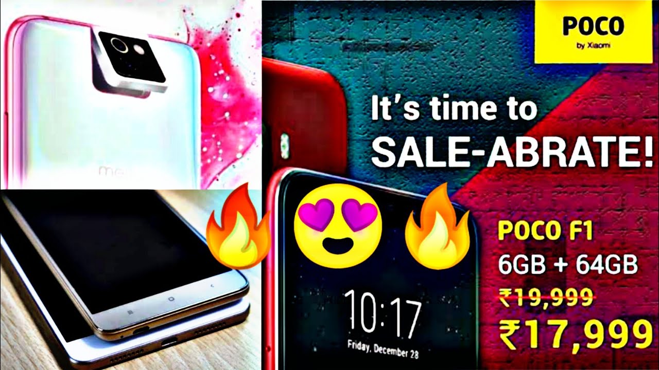 Xiaomi Poco F1 only ₹17,999 ,Mi Max Banned & CC Series Phone Announcement