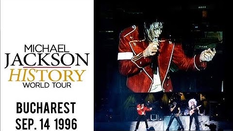 Michael Jackson - History Tour Live In Bucharest (September 14, 1996)