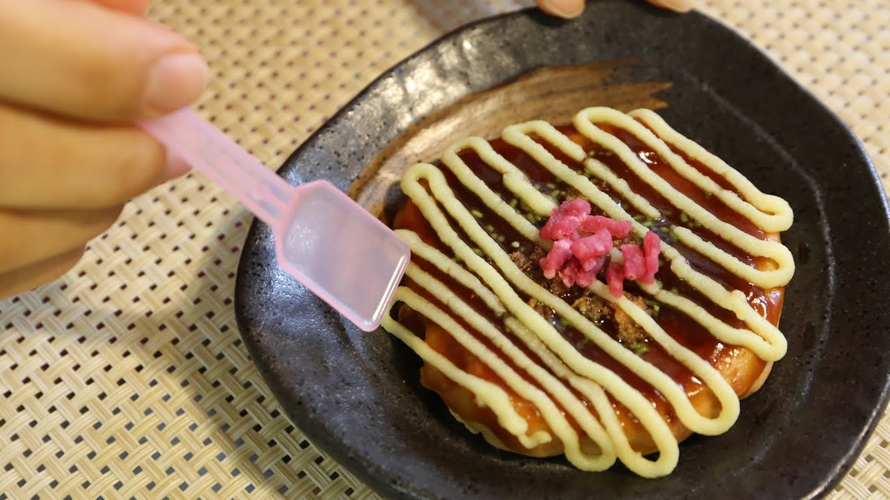 ⁣Kracie Arrange Okonomiyaki ～クラシエ知育菓子アレンジ お好み焼き～