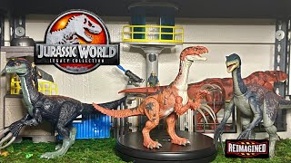 Jurassic world Legacy Reimagined Therizinosaurus unboxing and review 