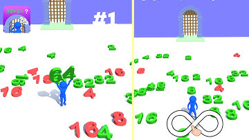 Number Master 3D - New Release - Hyper Hybrid Casual - Gameplay Walkthrough (iOS & Android)