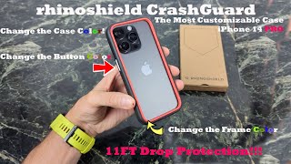 Apple iPhone 14 Pro rhinoshield CrashGuard NX Customize it!