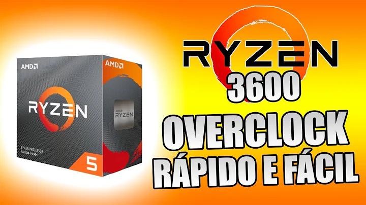 AMD Ryzen 3600の簡単なオーバークロックチュートリアル！