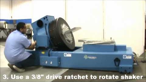 Rotating a Thermotron Electrodyanmic Shaker in 3 Easy Steps