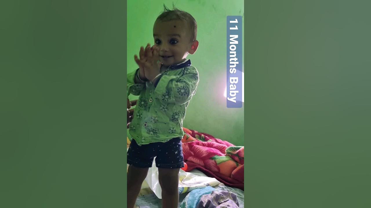Baby Start Standing Baby Activity 11 Months Baby Developmental milestones baby cutebaby 