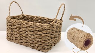 ✂️📦Why buy expensive baskets in stores when you can make it yourself ⁉️ idea from cardboard ♻️