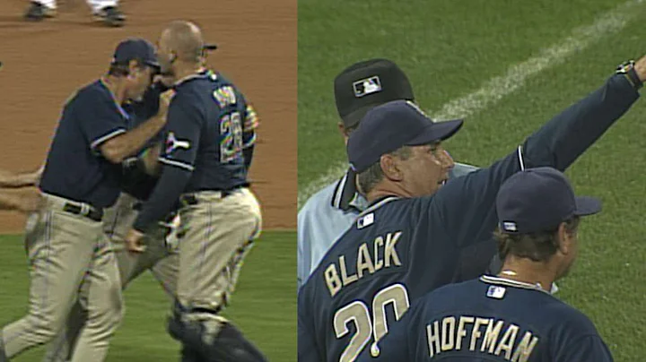 SD@PIT: Black's ejection arguing an overturned call