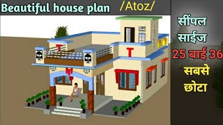 home design simple village ? Beautiful house farant design  25 × 36