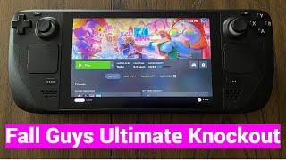 Steam Deck Fall Guys Ultimate Knockout Finally Playable - How To Setup and Gameplay! screenshot 4