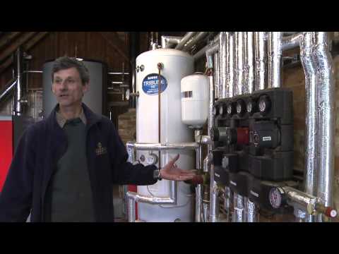 Log Boiler Central Heating System - Case Study Sussex