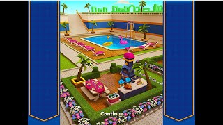 Royal Match Episode 5 | Pool Area Decoration & Gameplay Walkthrough #royalmatch #ipadgameplay  screenshot 5