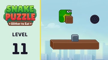 Snake Puzzle: Slither to Eat Level 11