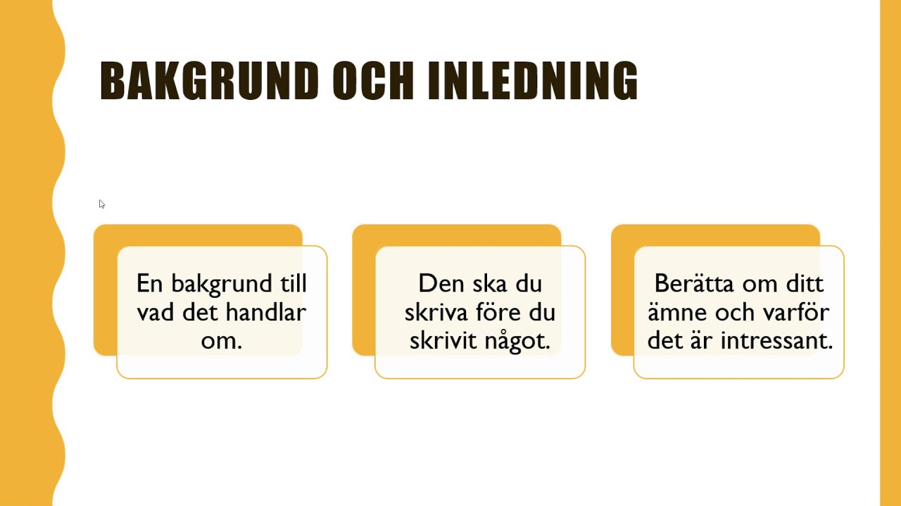 Del 1 - Instruktioner till faktauppsats