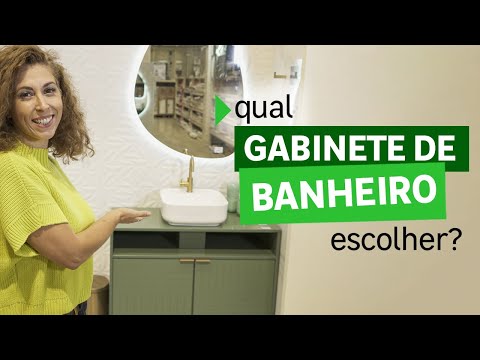 Vídeo: Como escolher um lavatório com armário?