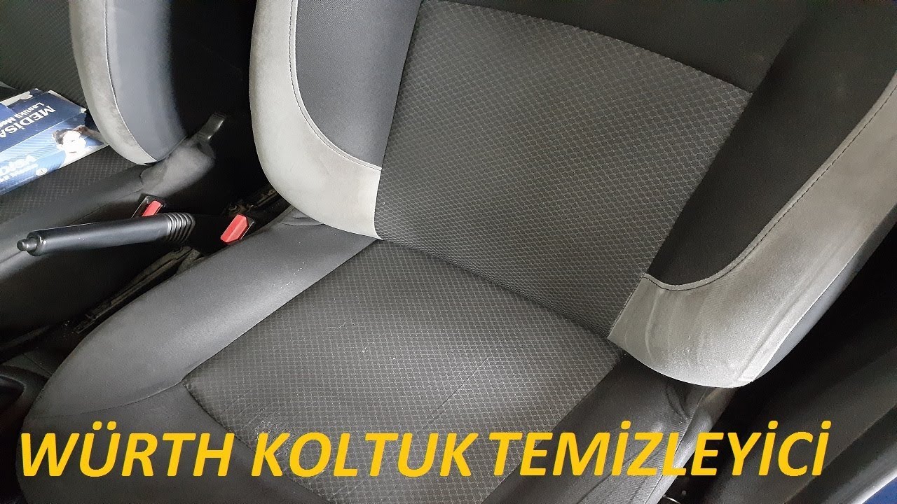 WÜRTH KOLTUK TEMİZLEYİCİ SPREY ! YouTube