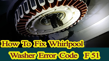 whirlpool washing machine error code f51, How to fix whirlpool washing machine error code f51