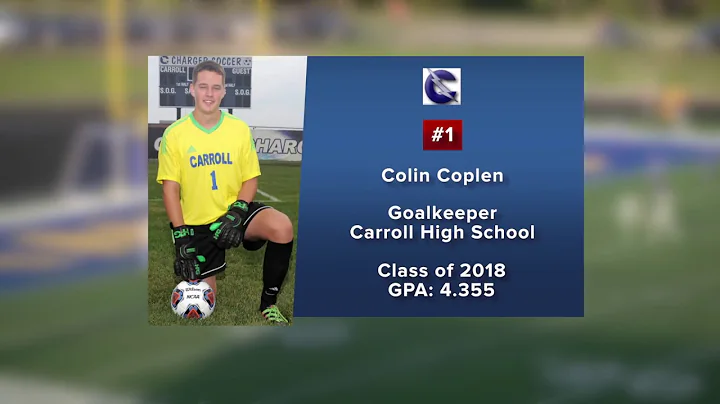 Colin Coplen | Carroll Goalkeeper | Class of 2018