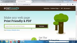 How To Add Print Friendly & pdf Options on Your Browser