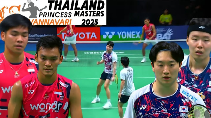 Fikri/Marthin (INA) VS Jin/Seo (KOR) | Finals Princess Sirivannavari Thailand Masters 2025